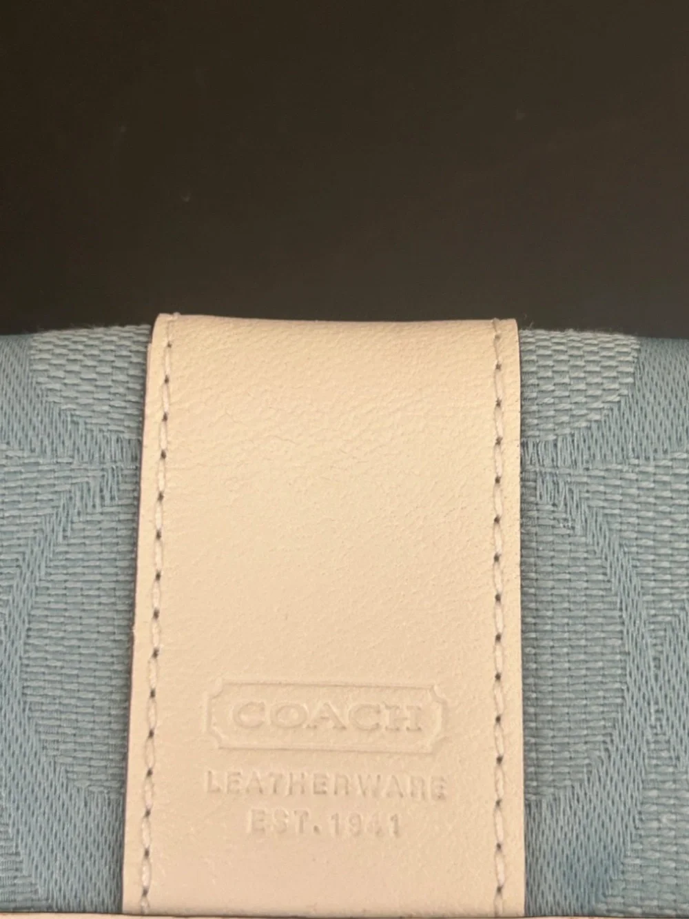 Coach Signature Jacquard Medium Wallet. NWT. Vintage